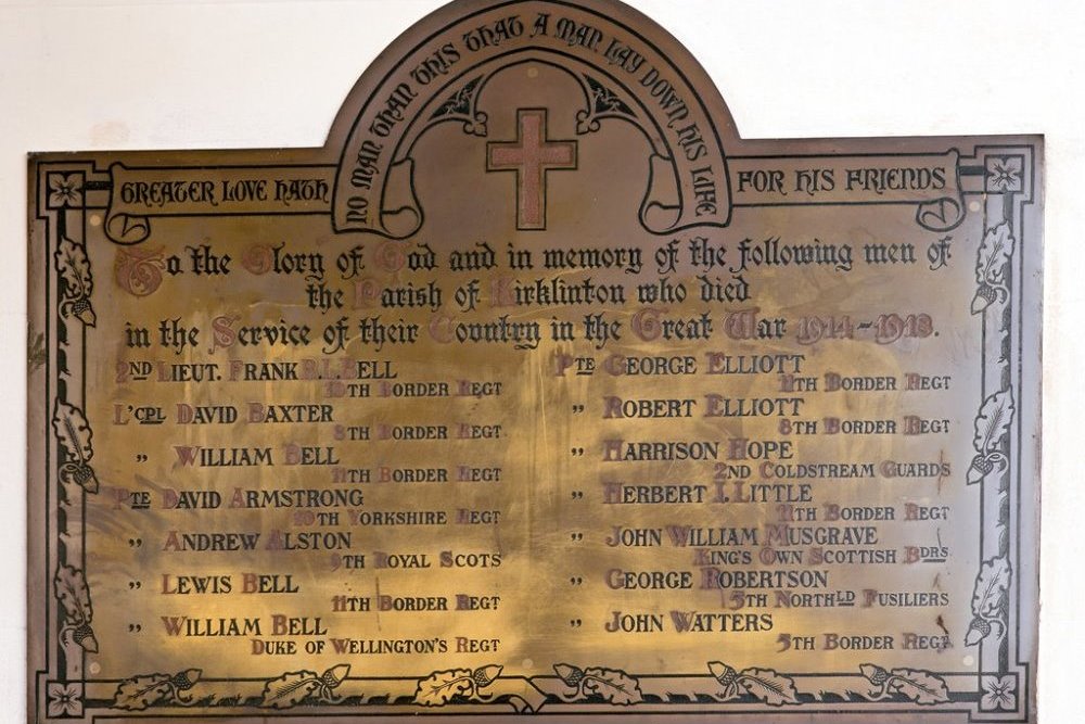 Oorlogsmonument St. Cuthbert Church #1