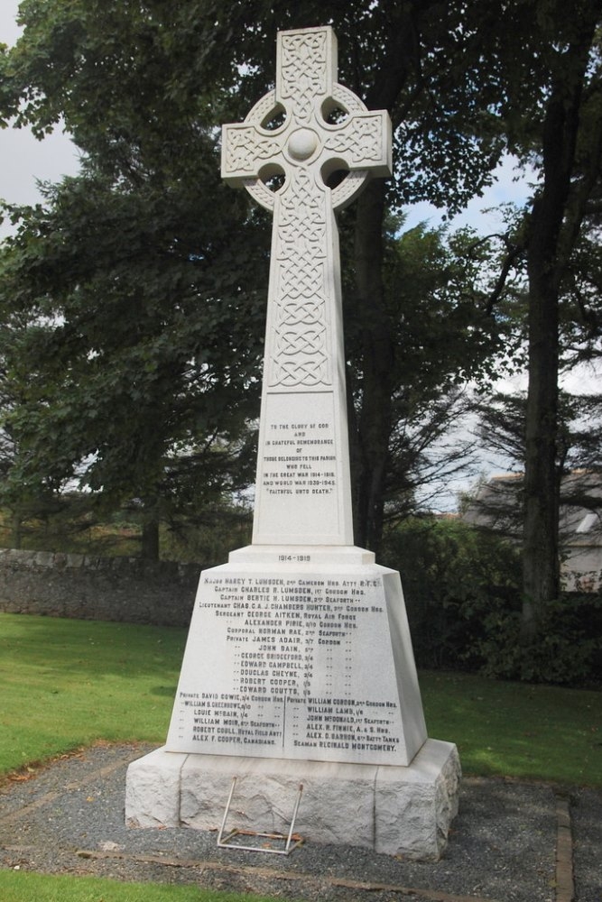 Oorlogsmonument Belhelvie