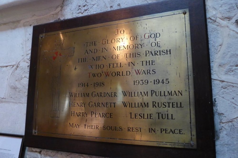 Oorlogsmonument Holy Rood Church