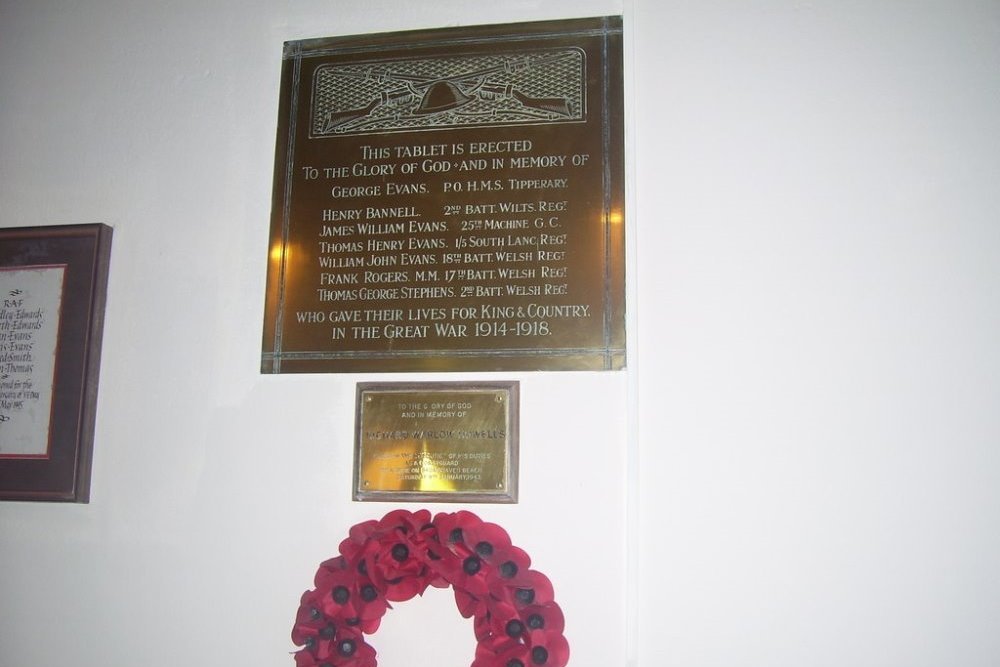 Oorlogsmonument Bosherston