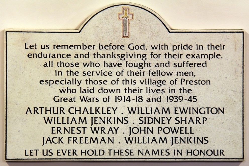 Oorlogsmonument Preston