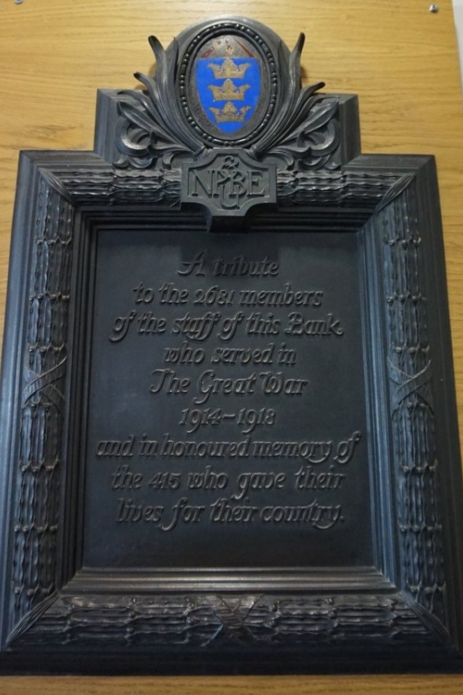 War Memorial National Westminster Bank