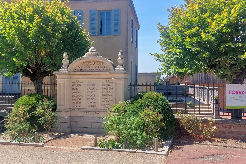Oorlogsmonument Saint-Marcel-de-Félines #5