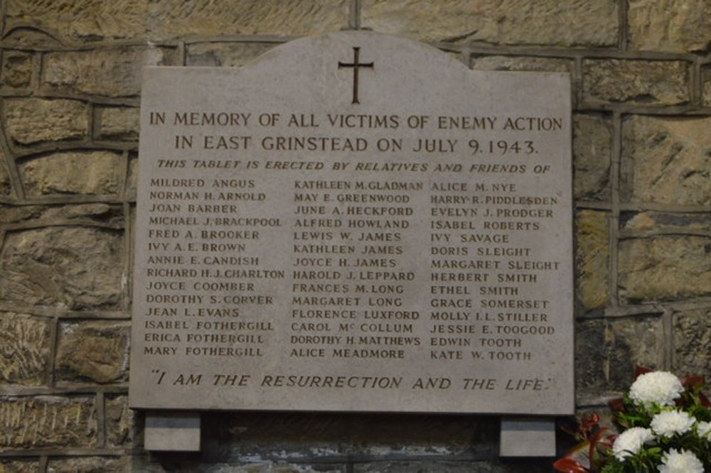 Memorial Air Raid 9 July 1943