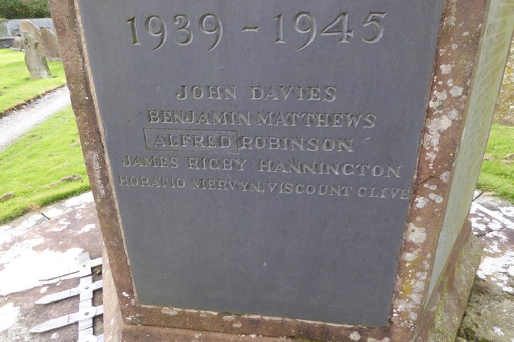 War Memorial Lydbury North #2