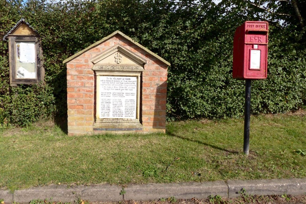 Oorlogsmonument Parochie van Haughton