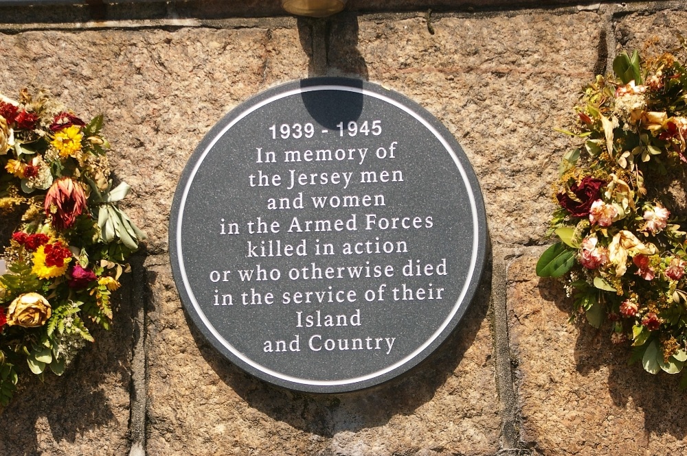 Plaquette Omgekomen Inwoners Jersey