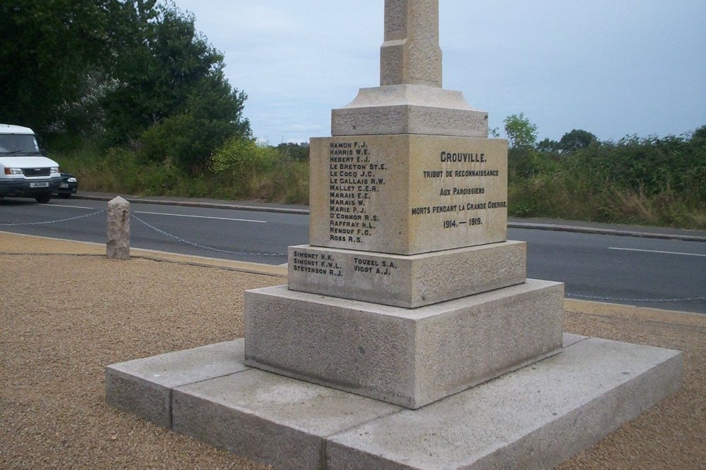 Oorlogsmonument Grouville #1