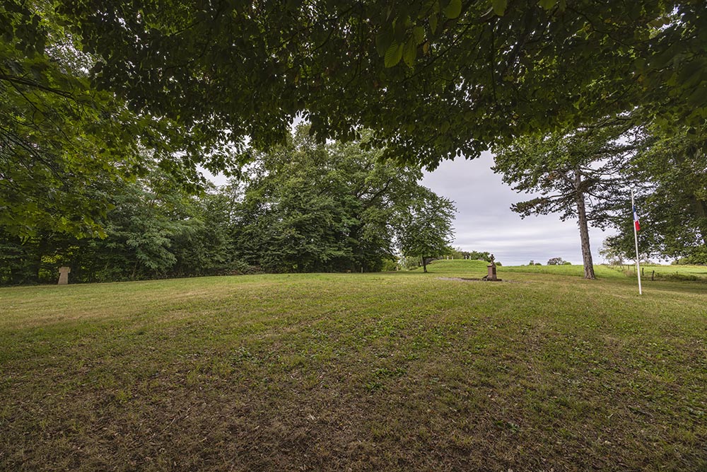 Memorial stone for French Mausoleum #7