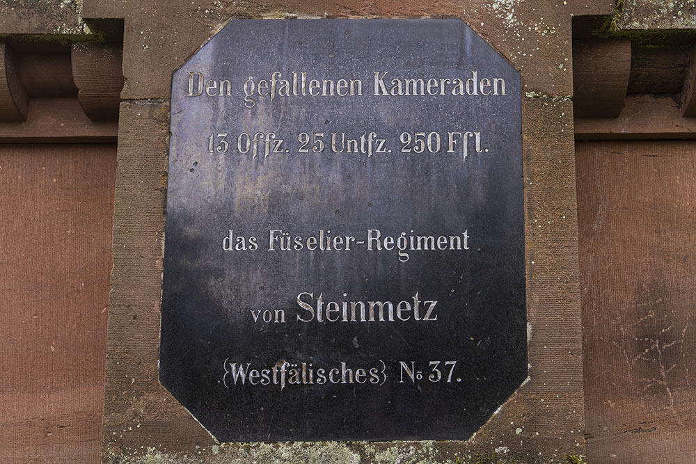 Memorial Westphalian Fusilier Regiment No. 37 / By Steinmetz #3