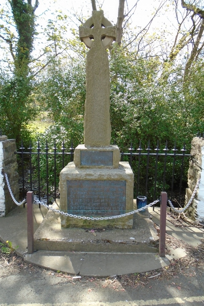 Oorlogsmonument Parochie van Ballaugh #1
