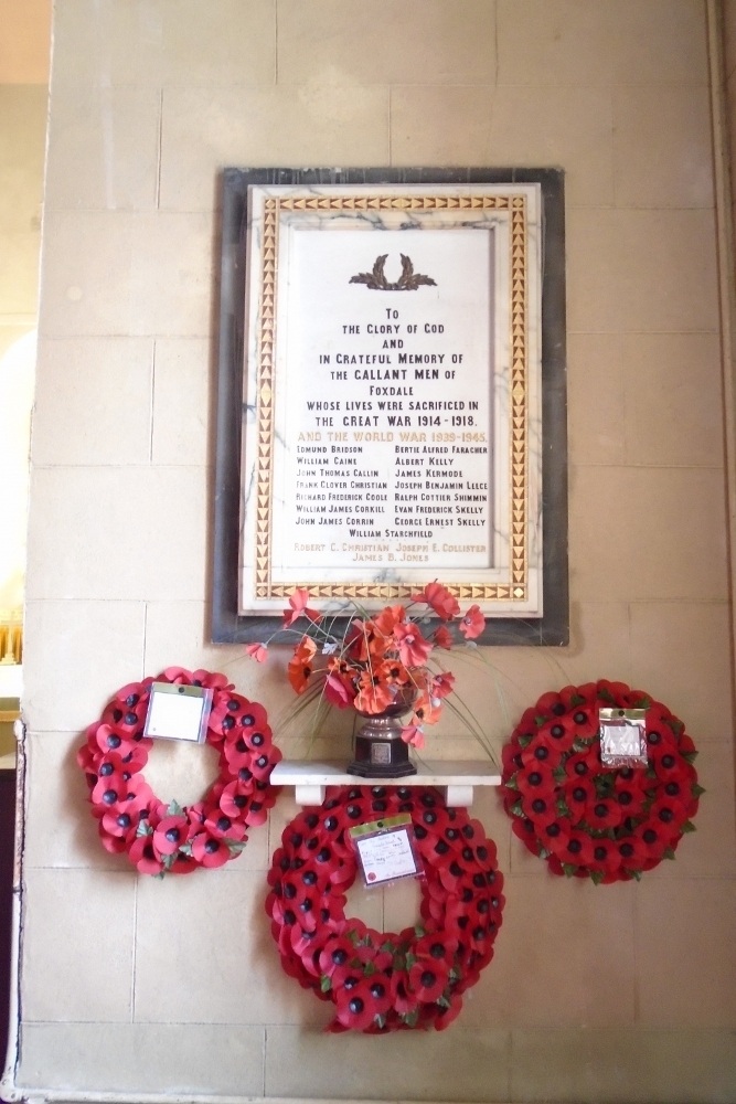 War Memorial Foxdale