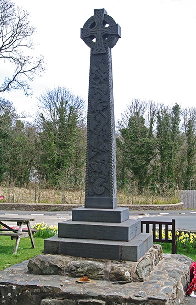 Oorlogsmonument Parochie van New Kirk Braddan #1