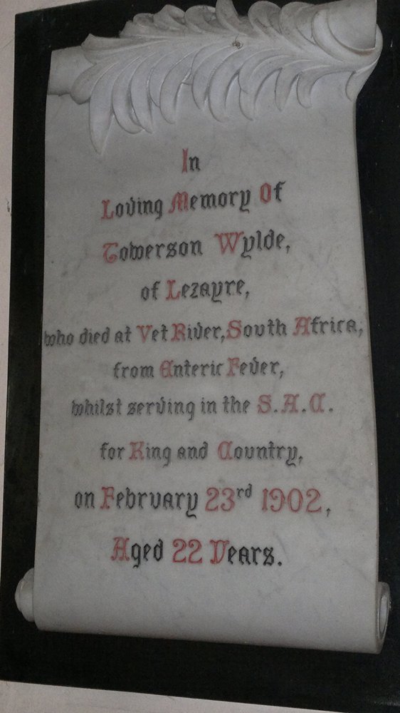 Monument Towerson Wylde #1