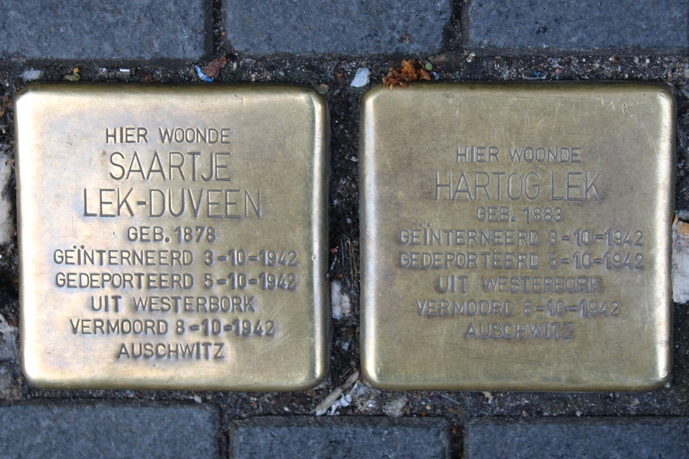 Stumbling Stones Zeedijk 56 #1