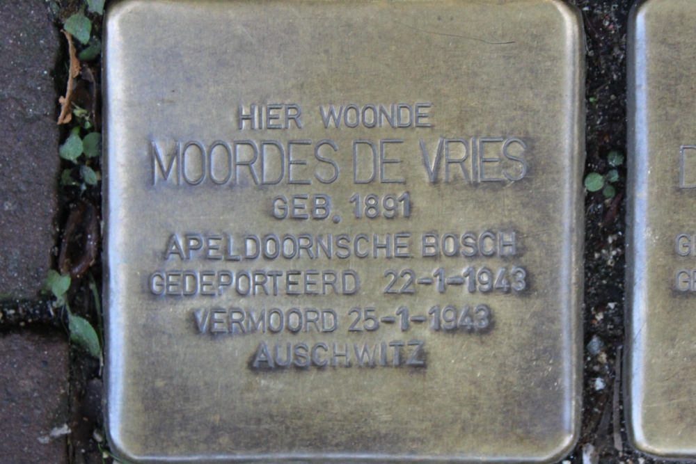 Stolpersteine Sint Antoniesbreestraat 9 #2