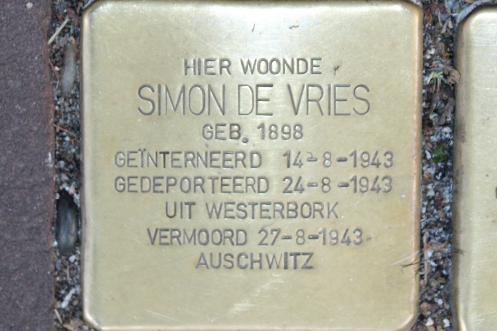 Stumbling Stones Sint Antoniesbreestraat 11 #2