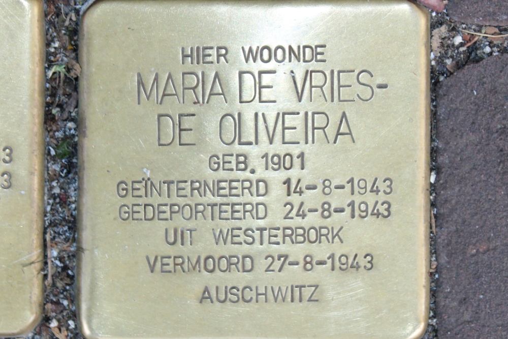 Stumbling Stones Sint Antoniesbreestraat 11 #3