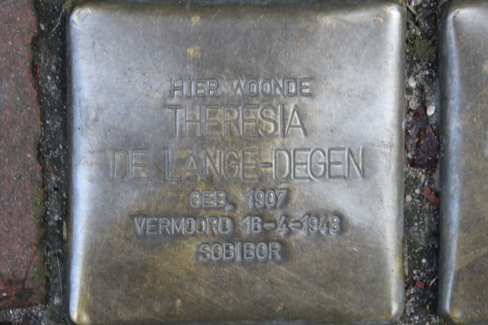 Stolpersteine Koestraat 15 #2