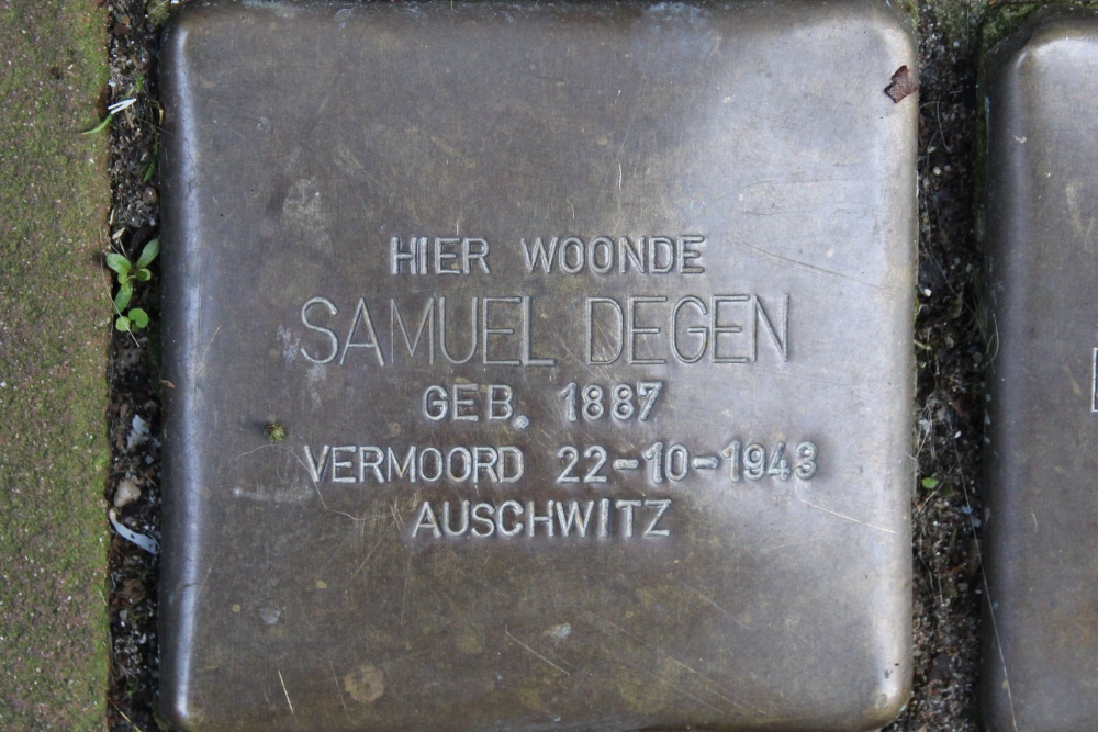 Stolpersteine Koestraat 13 #2