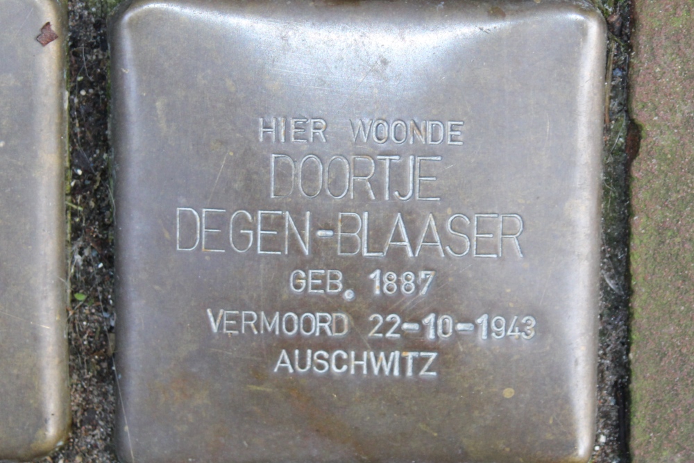 Stolpersteine Koestraat 13 #3