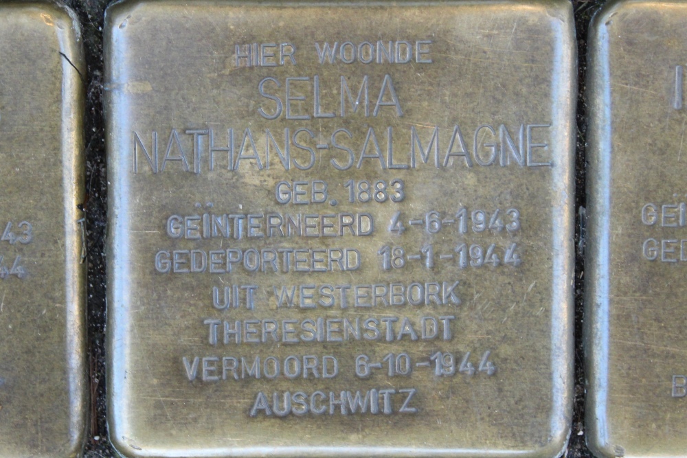 Stumbling Stones Nieuwe Hoogstraat 19 #3