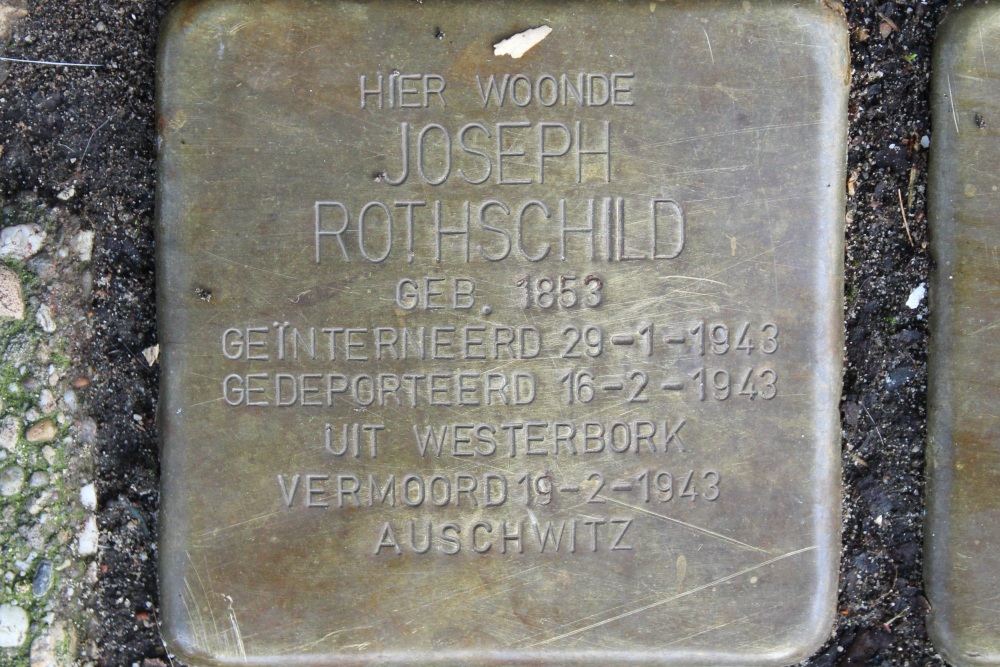 Stolpersteine Raamgracht 15 #2