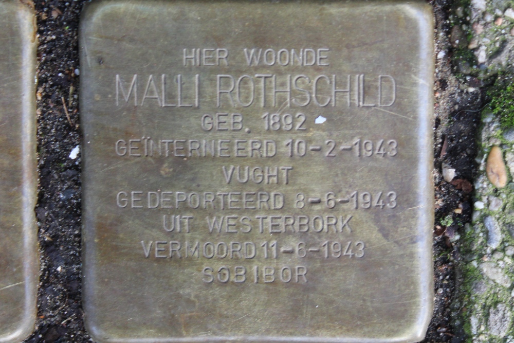 Stolpersteine Raamgracht 15 #3