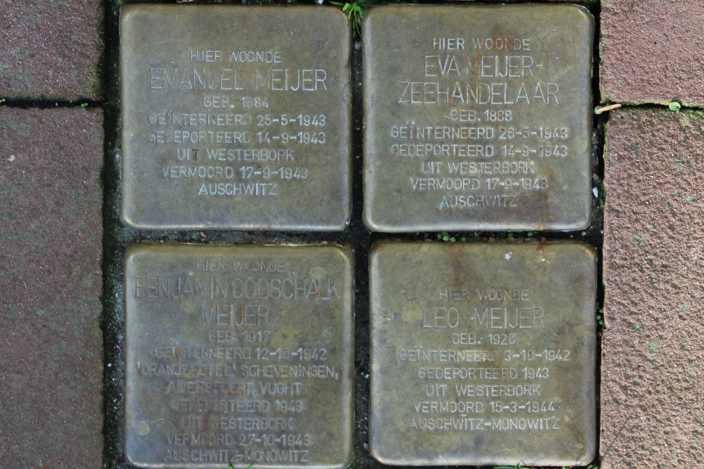 Stolpersteine Zwanenburgwal 188 #1