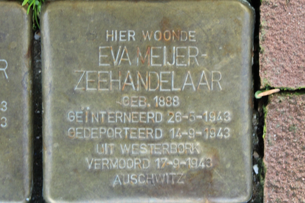 Stolpersteine Zwanenburgwal 188 #3