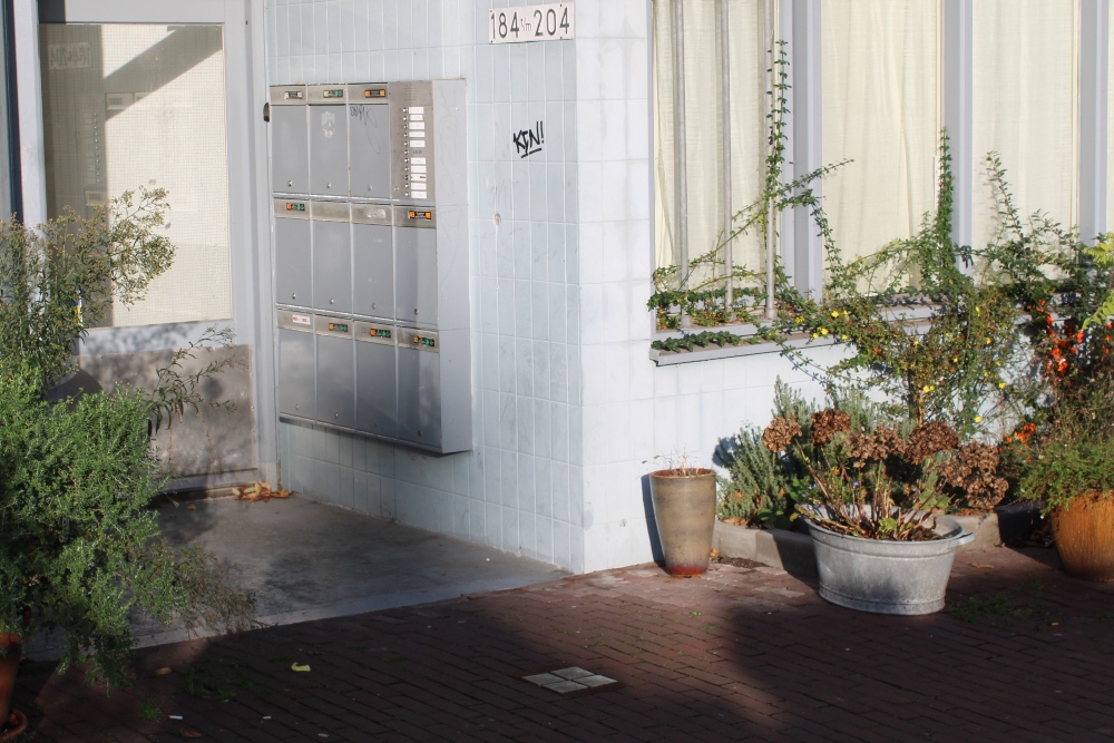 Stolpersteine Zwanenburgwal 188 #6