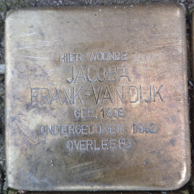 Stumbling Stones Dorpsstraat 6 #3