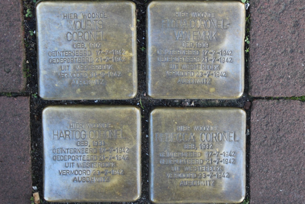 Stolpersteine Staalstraat 19 #1