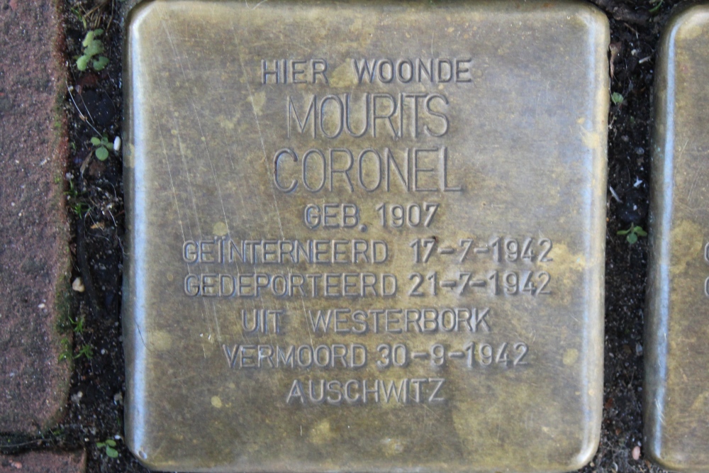 Stolpersteine Staalstraat 19 #2