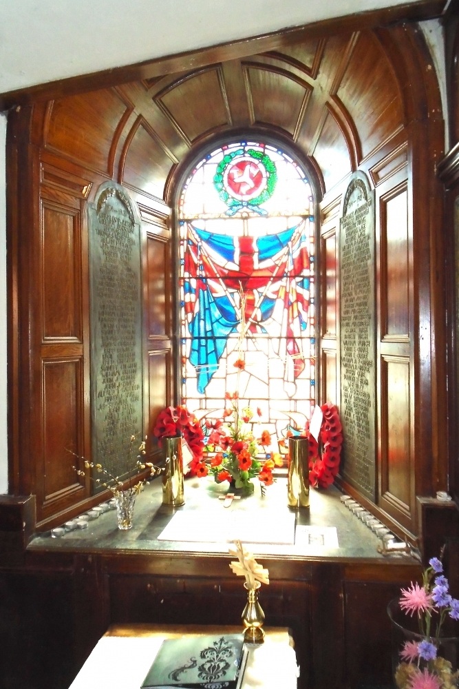 Herdenkingsraam St. Lupus Church #1