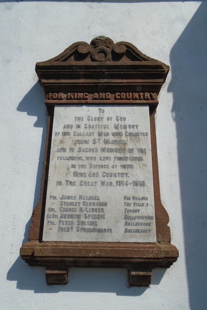 War Memorial St. Mark's Church
