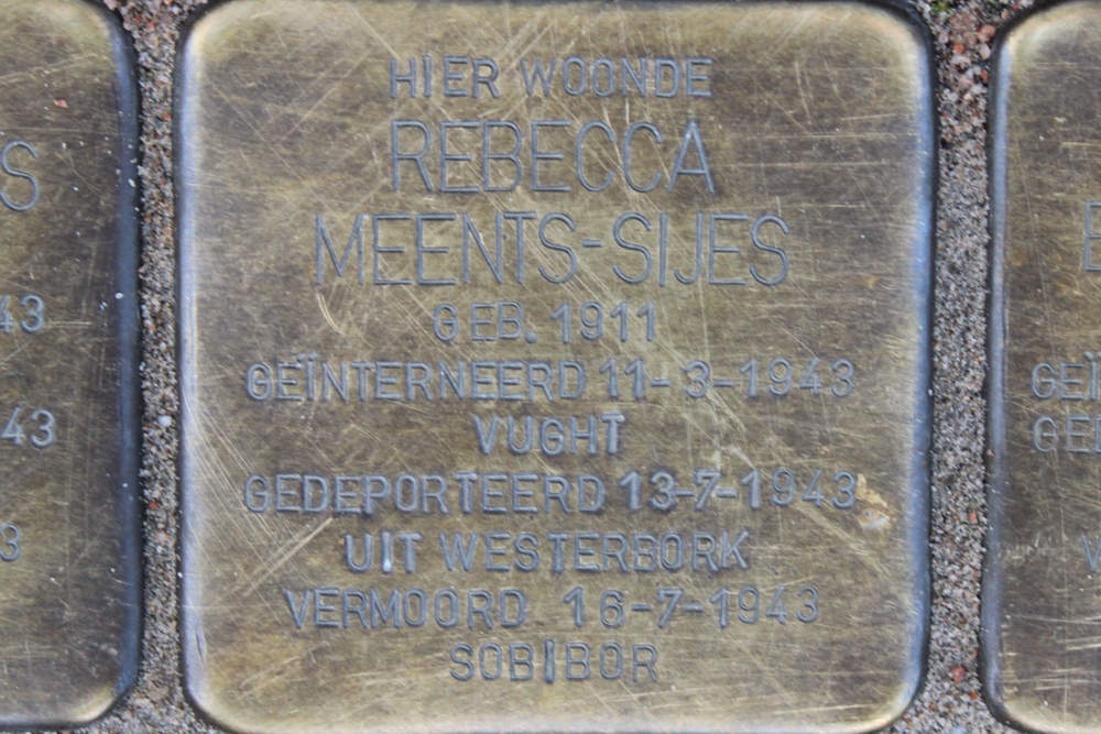 Stolpersteine Valkenburgerstraat 90 #3