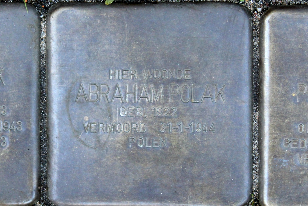 Stolpersteine Pentagon 37-41, voorheen Moddermolensteeg 8 II #3