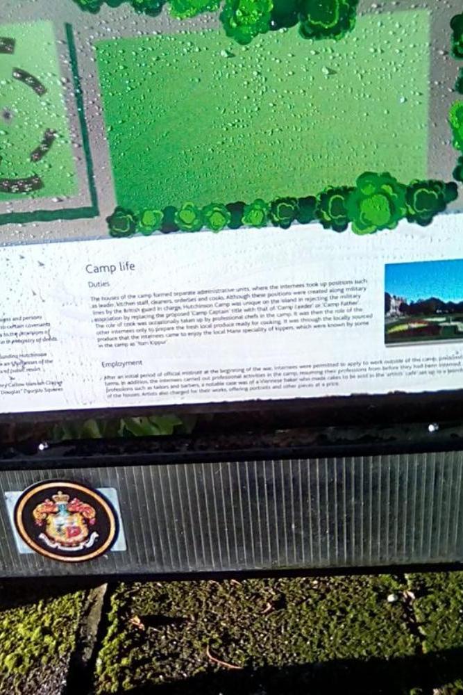 Information Sign Hutchuinson Square Internment Camp #1