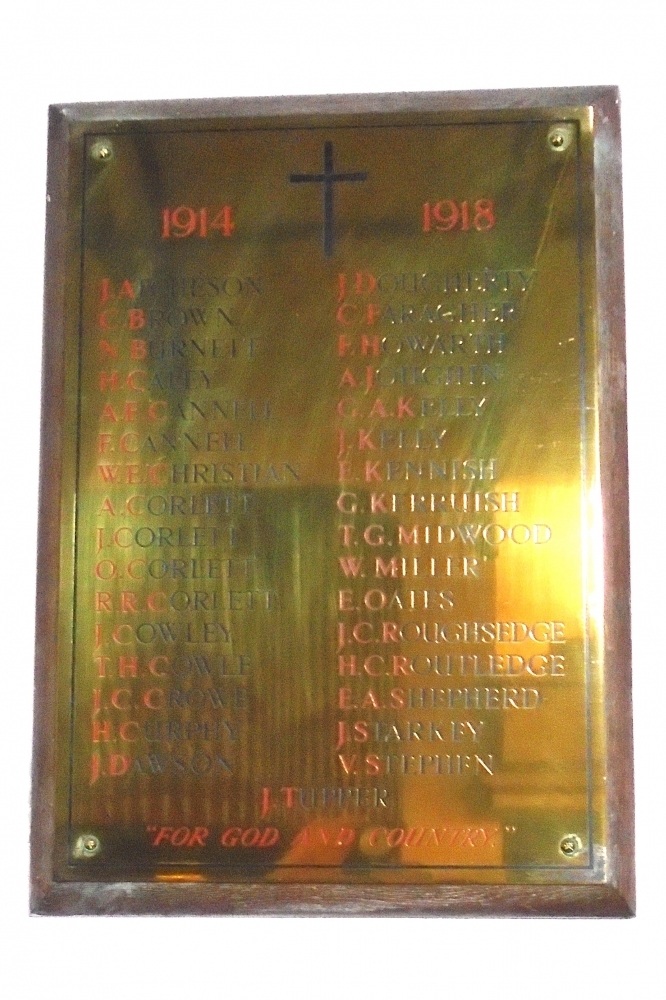 War Memorial St. Paul's Church #1
