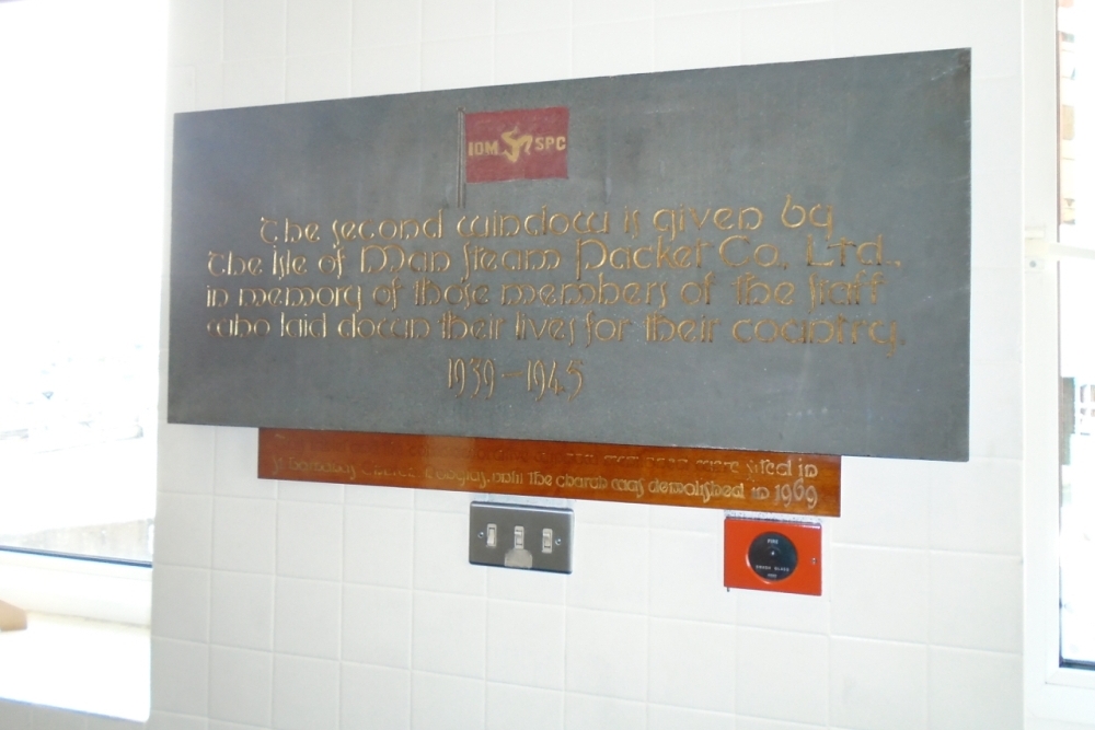 Oorlogsmonument Isle of Man Steam Packet Co. #1