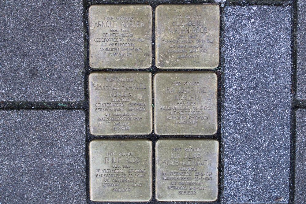 Stolpersteine Prins Hendrikkade 122 #1