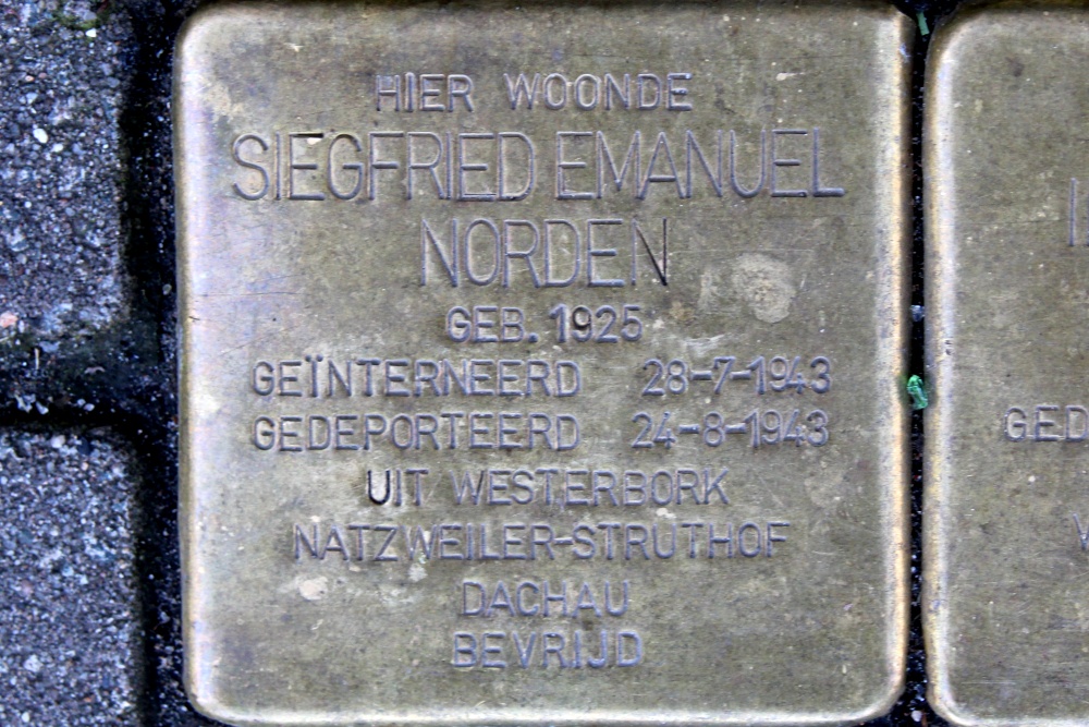 Stolpersteine Prins Hendrikkade 122 #4