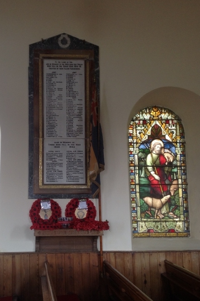 Oorlogsmonument Parochie van Rushen