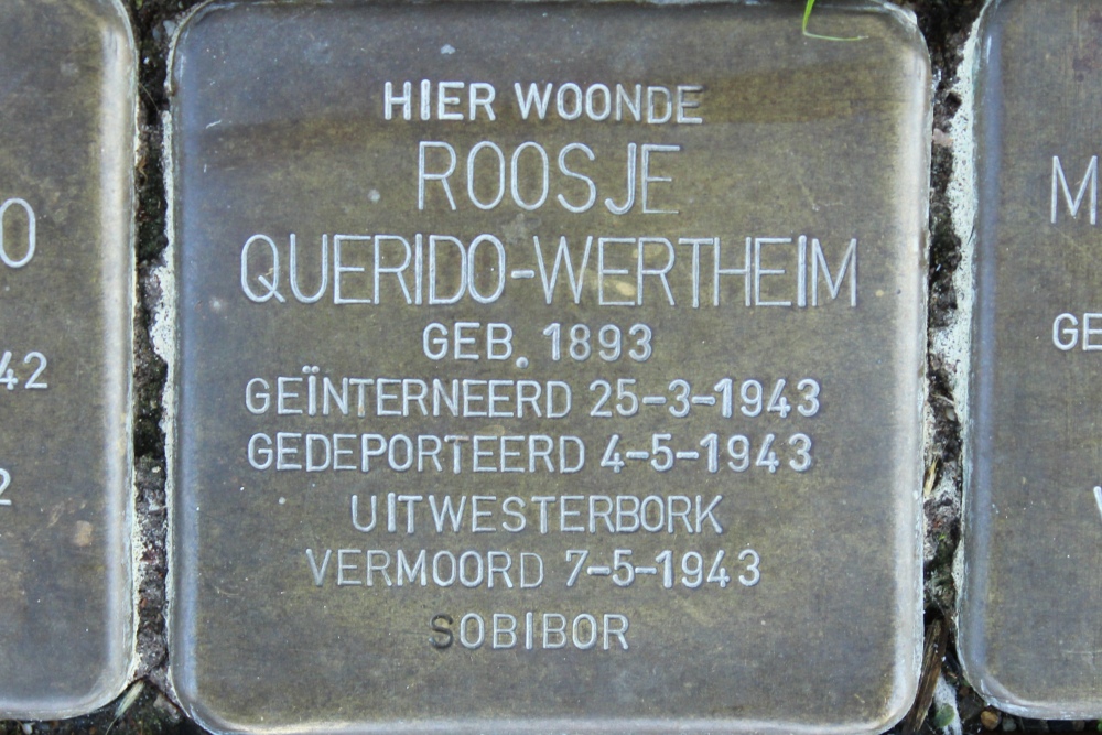 Stolpersteine Geldersekade 43 #3
