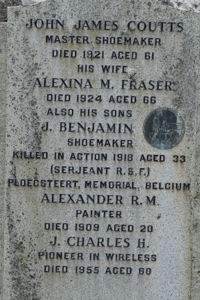 Remembrance Texts Lerwick Cemetery #2