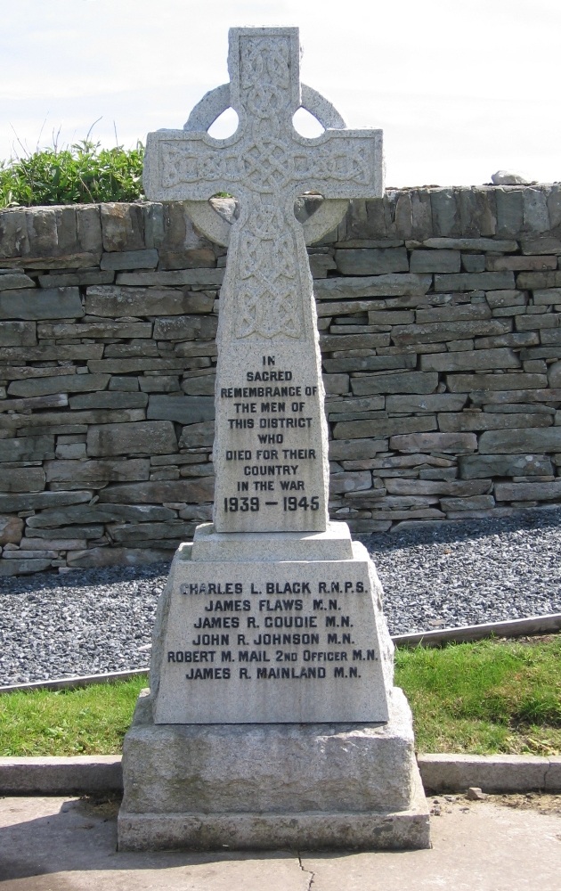 Monument Tweede Wereldoorlog Dunrossness