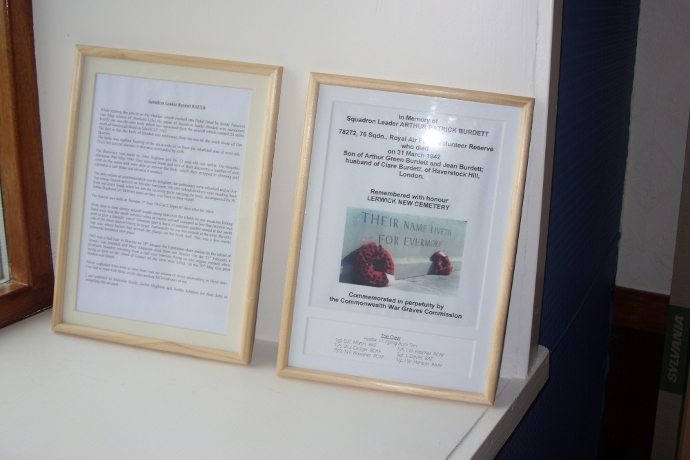 Gedenkteken Arthur Patrick Burdett