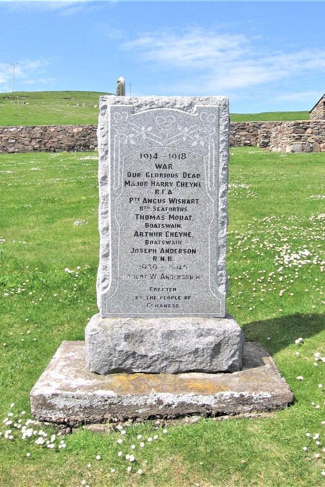 Oorlogsmonument Eshaness