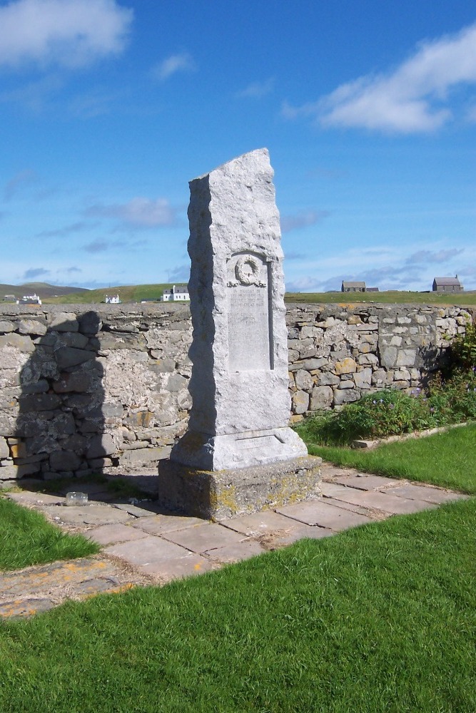 Oorlogsmonument Fair Isle